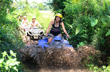 Bali ATV Ride + Melangit Rafting + Spa