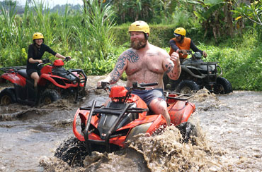 Bali ATV Ride + Telaga Waja Rafting + Spa