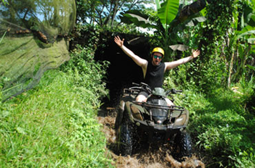 Bali ATV Ride and Melangit Rafting Packages