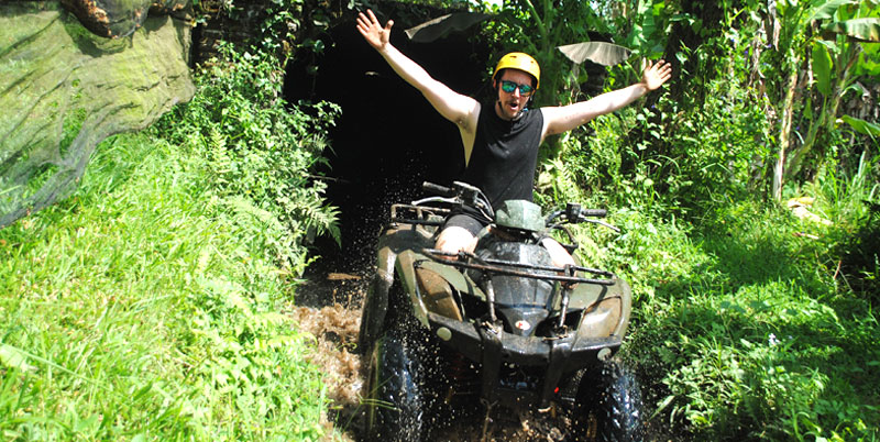 Bali ATV Ride and Melangit Rafting Packages