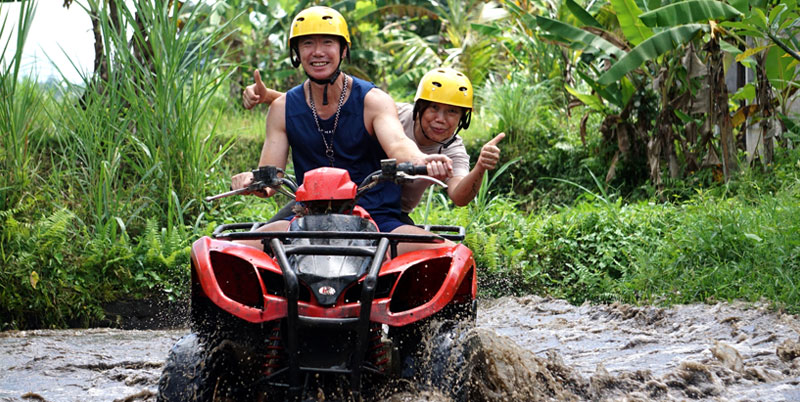 Bali ATV Ride and Telaga Waja Rafting Packages