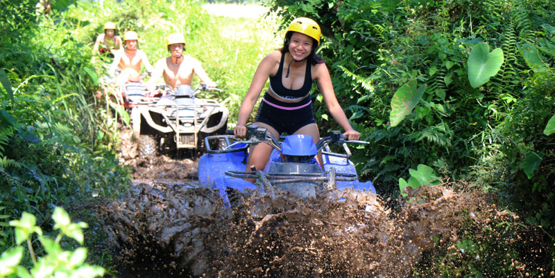 Bali ATV Ride + Melangit Rafting + Spa Packages