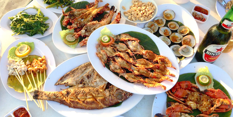 Jimbaran Seafood Dinner Packages